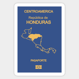 Honduras passport Magnet